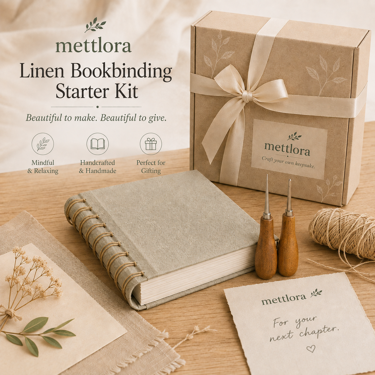 Linen Bookbinding Starter Kit