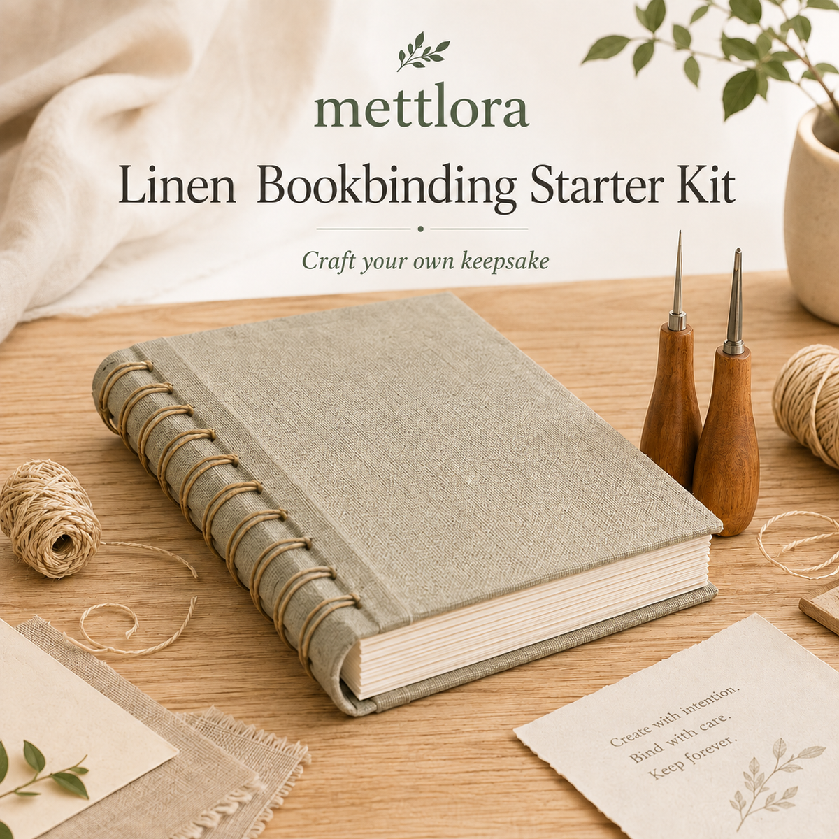 Linen Bookbinding Starter Kit