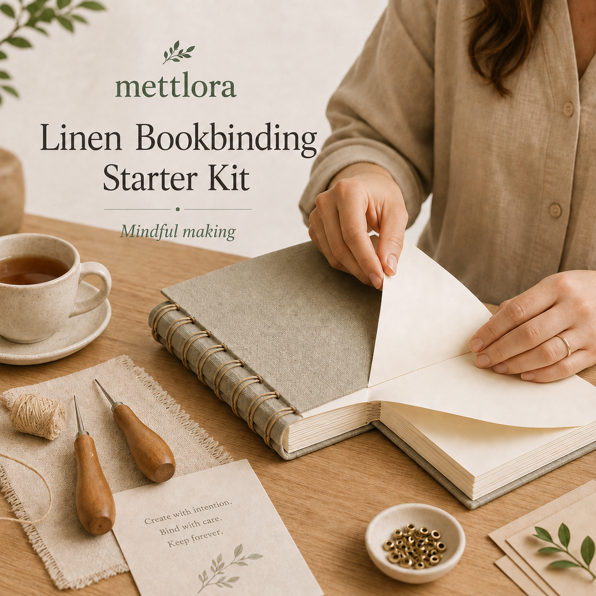 Linen Bookbinding Starter Kit