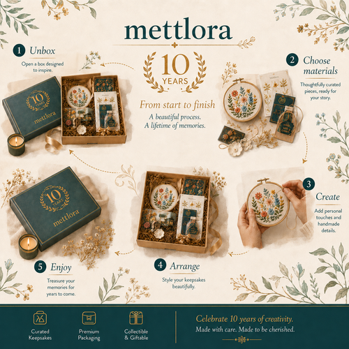 The Mettlora Ten — Anniversary Maker’s Keepsake Box