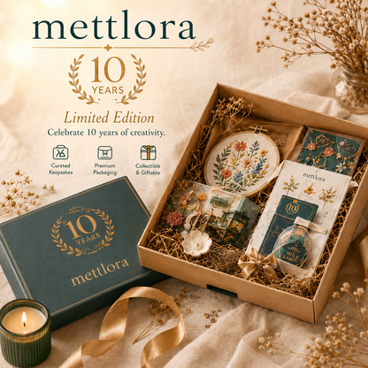 The Mettlora Ten — Anniversary Maker’s Keepsake Box