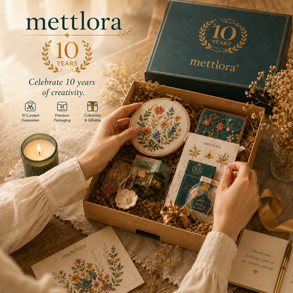 The Mettlora Ten — Anniversary Maker’s Keepsake Box