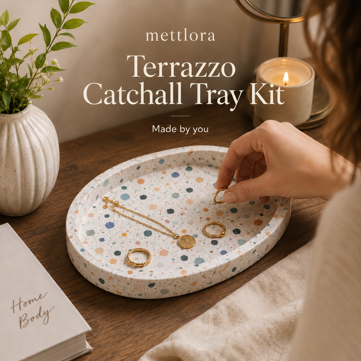 Terrazzo Catchall Tray Kit