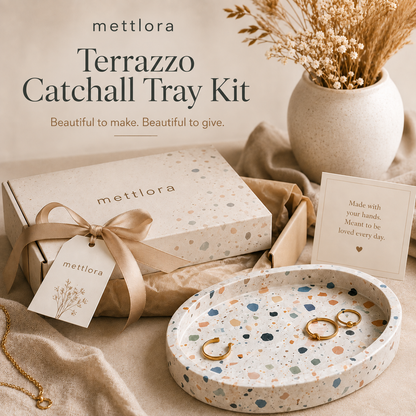 Terrazzo Catchall Tray Kit