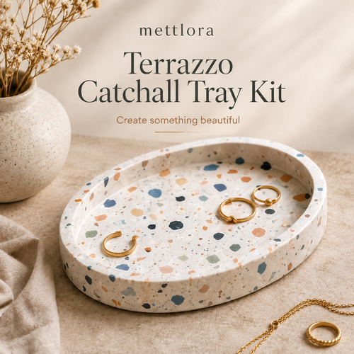Terrazzo Catchall Tray Kit