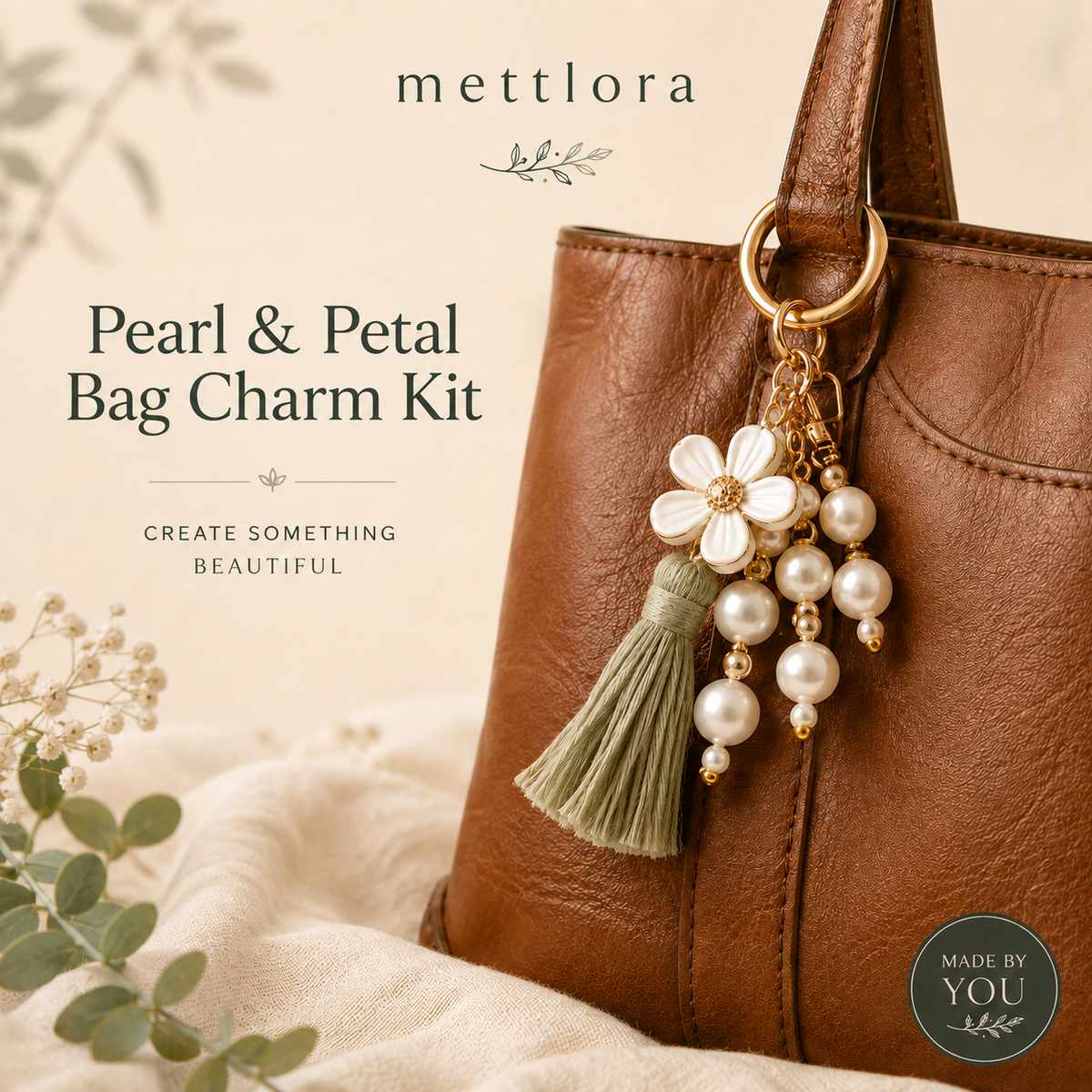 Pearl & Petal Bag Charm Kit
