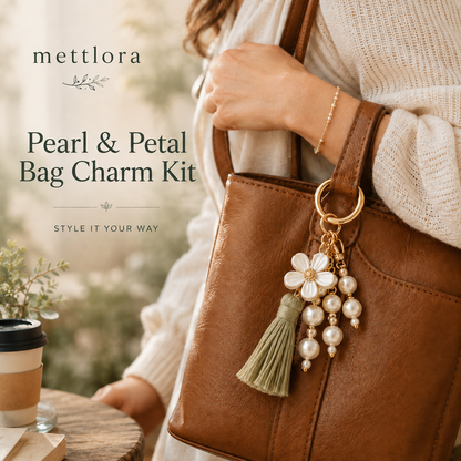 Pearl & Petal Bag Charm Kit