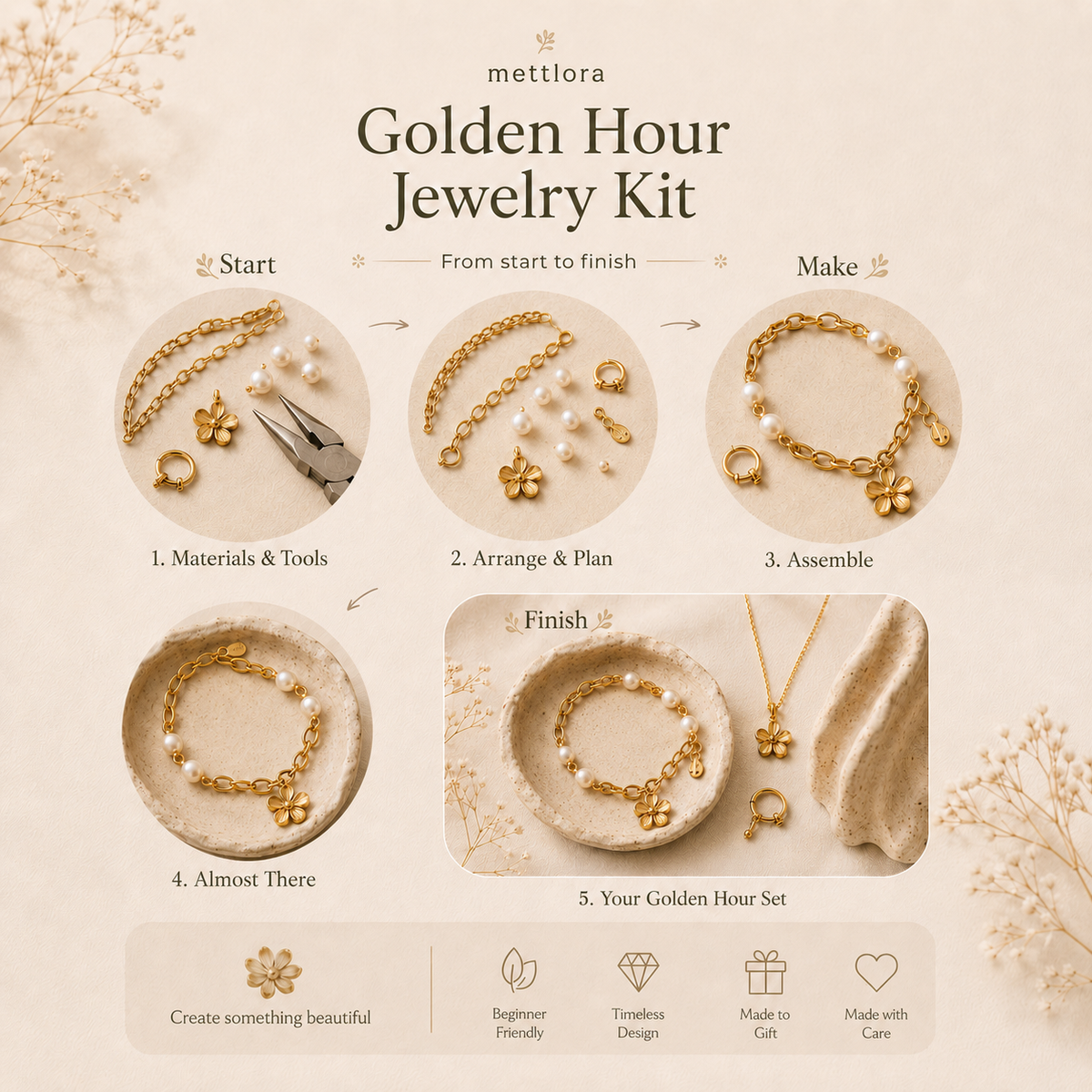 Golden Hour Jewelry Kit